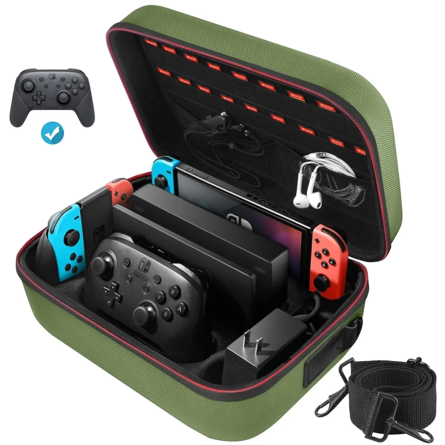 portable fully protected carry travel bag Switch Box