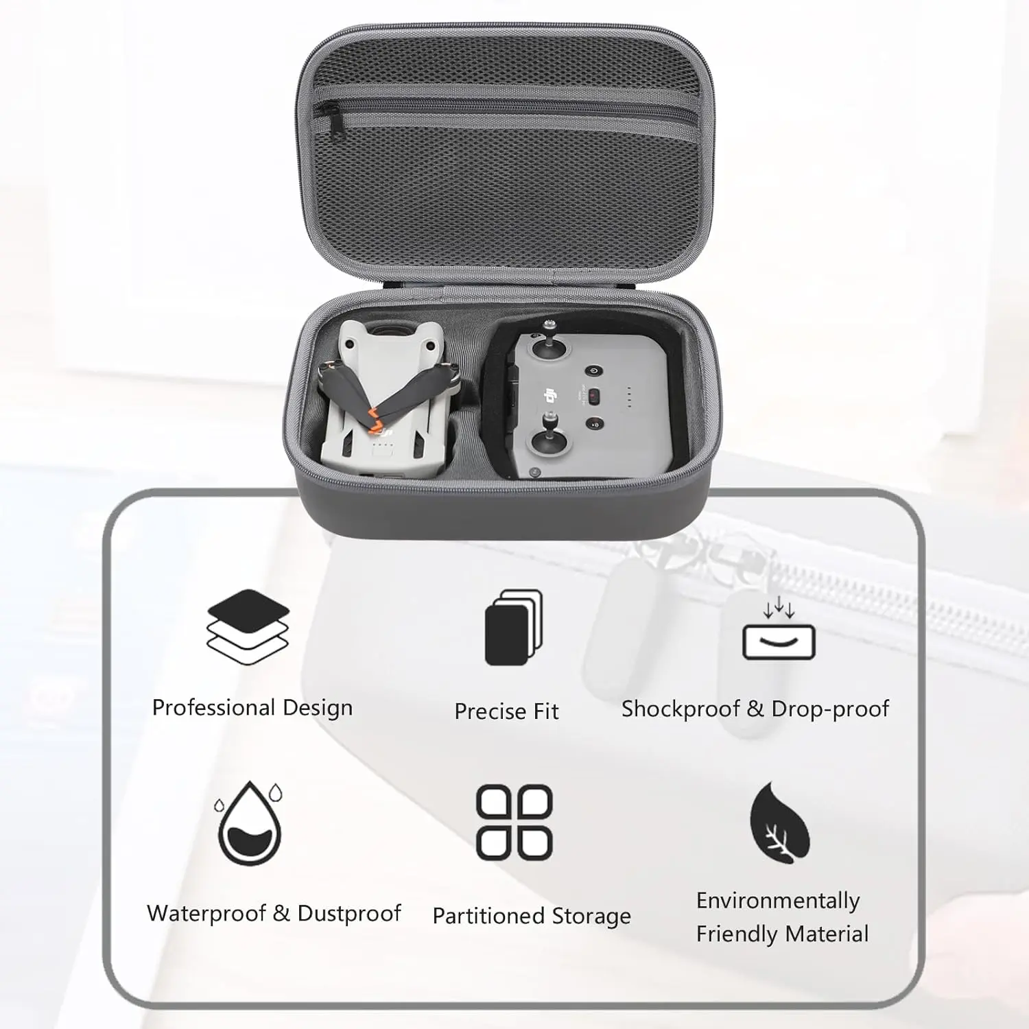Storage Bag for DJI Mini 4 Pro -Newest Mini 4 Pro Drone Case