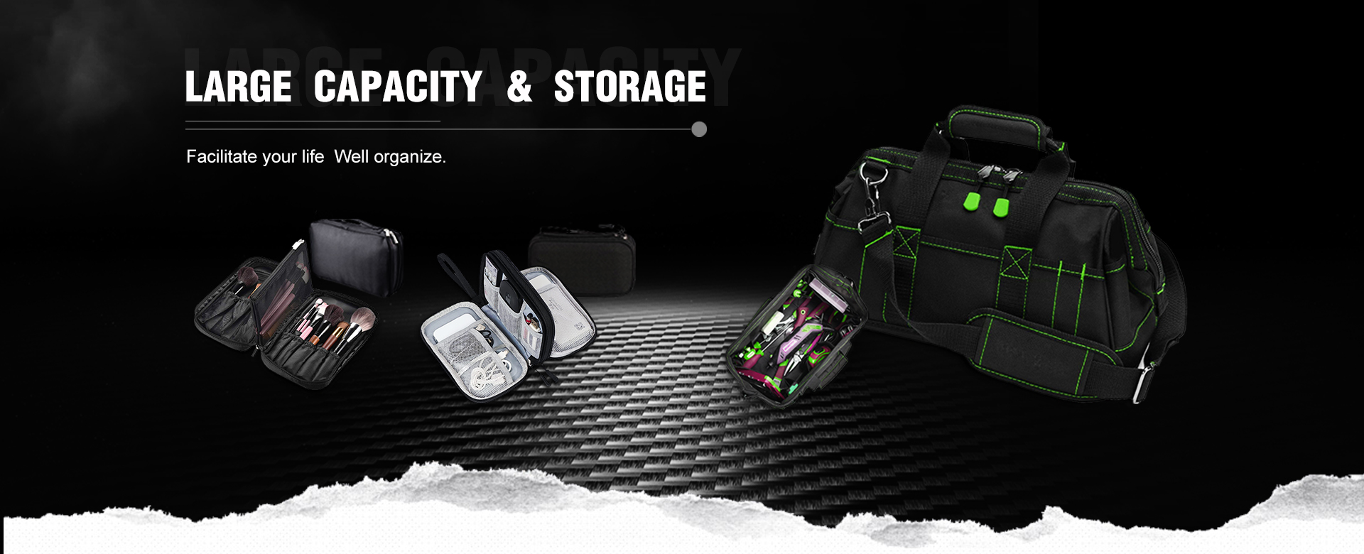 LARGE CAPACITY & STORAGE
