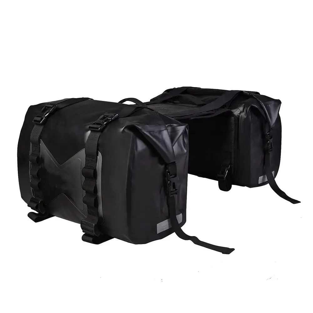 50L Motorcycle Luggage Bags for Motorbike Travel – Motorcycle Panniers Bags – Detachable Bag