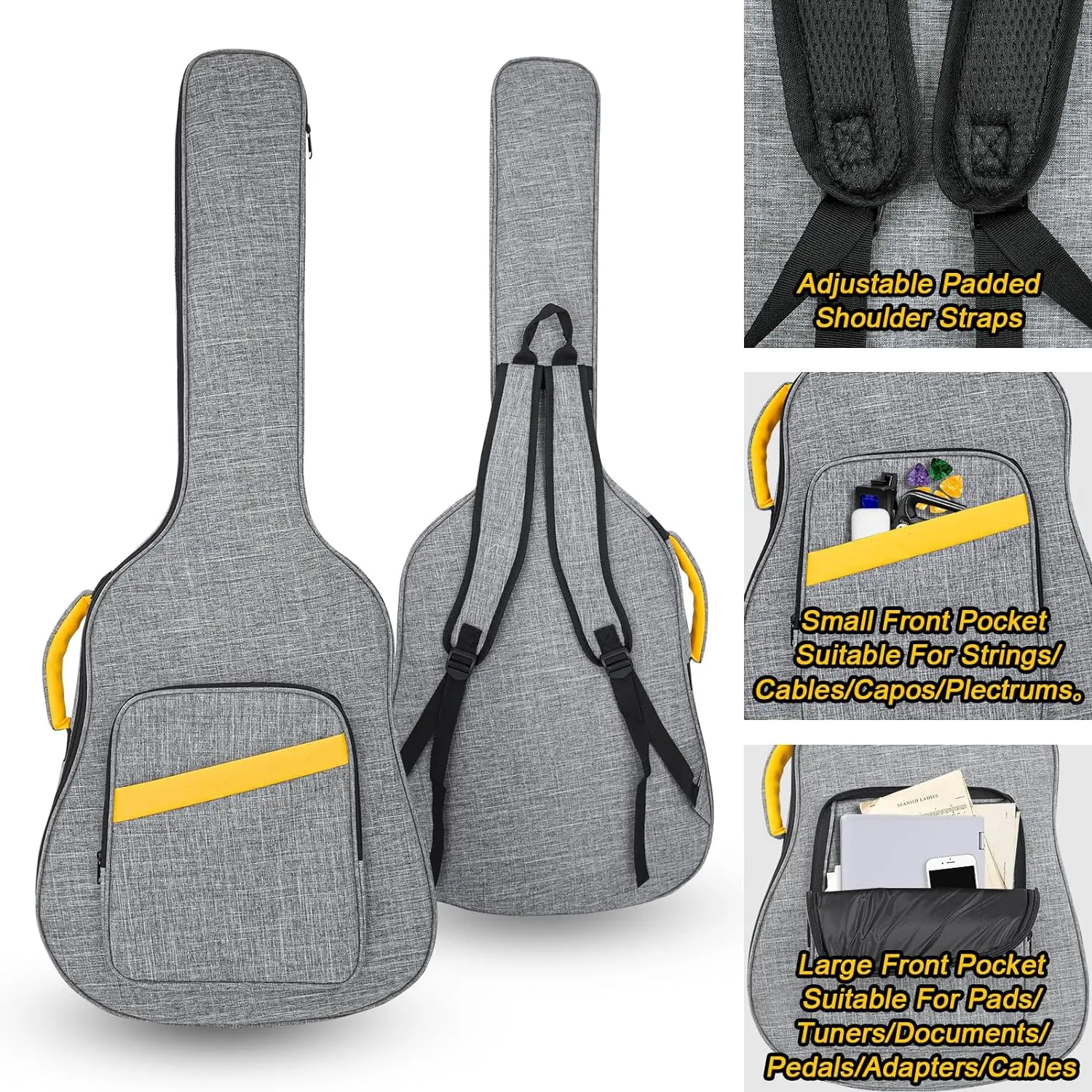 40 41 Inch Acoustic Guitar Case