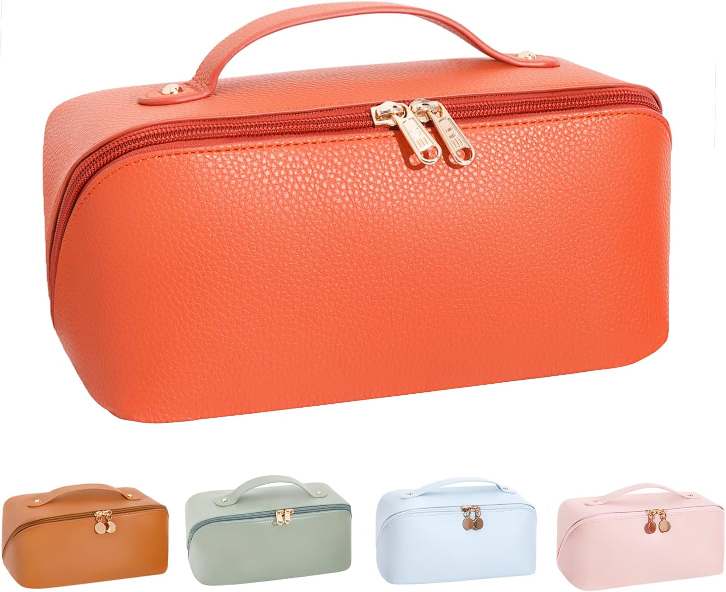 Travel Cosmetic Bag for Women Girls Ladys, Large Capacity Multifunctional Storage Cosmetic Bag, Makeup Organizer Waterproof,Makeup unisex bag