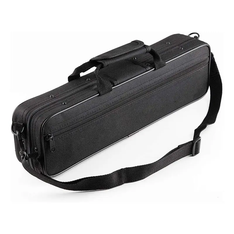 Flute Case Carrying Bag Waterproof Lightweight for 16 Holes Flute C Foot with Adjustable Shoulder Strap and Exterior Pocket Featured Image