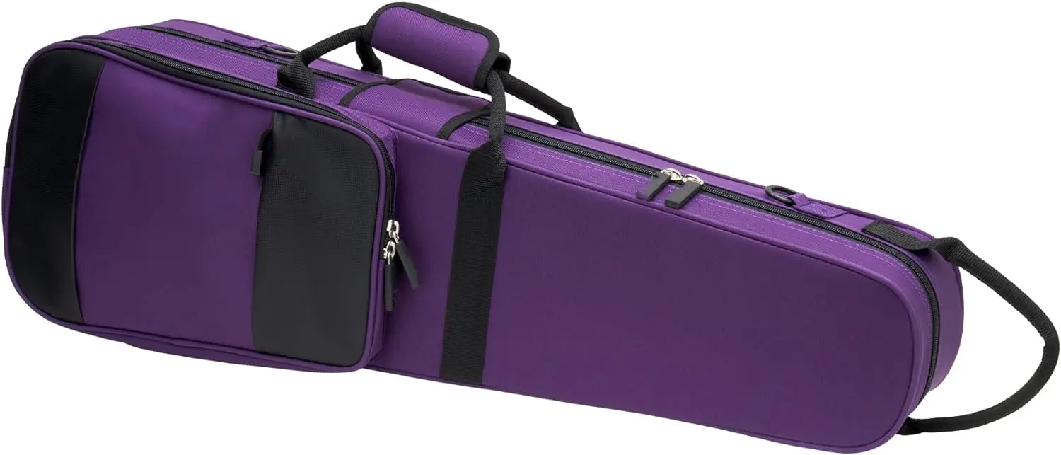 Purple，044PR 4/4 Violin Shaped Case Featured Image