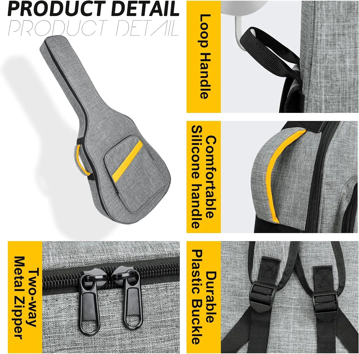 40 41 Inch Acoustic Guitar Case