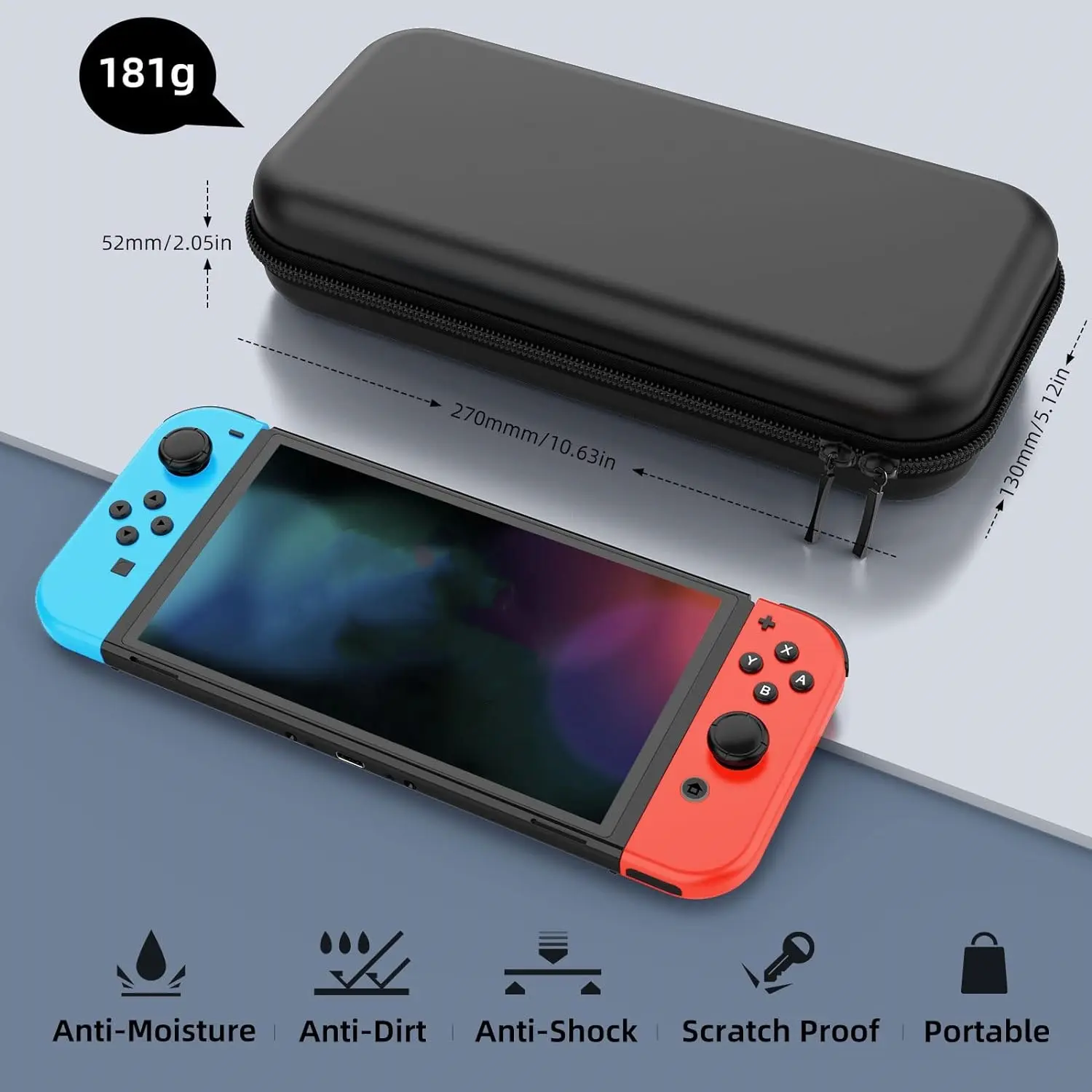 The Switch Case Compatible with Nintendo Switch