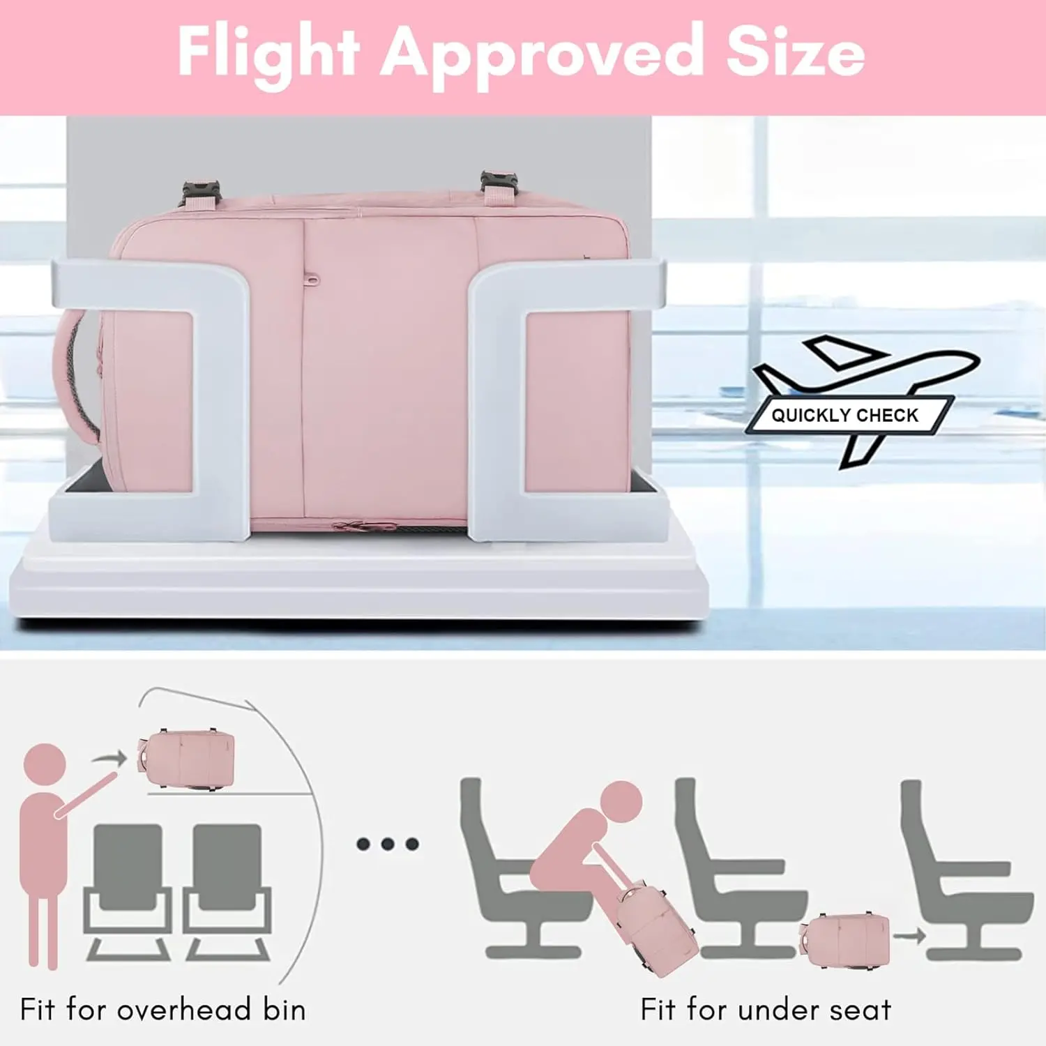 Travel Backpack for Lady, Carry On Backpack with USB Charging Port&15.6inch Laptop Etc