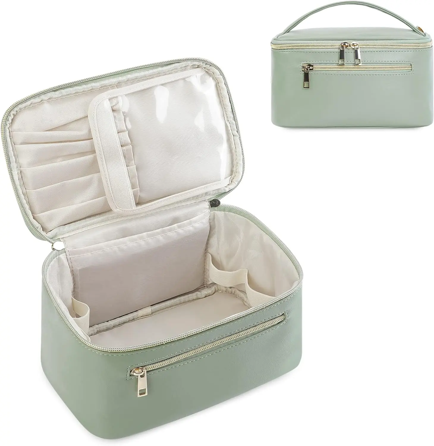 Travel Make Up Organizer Cosmetic Brush Bags Case for Lady Featured Image