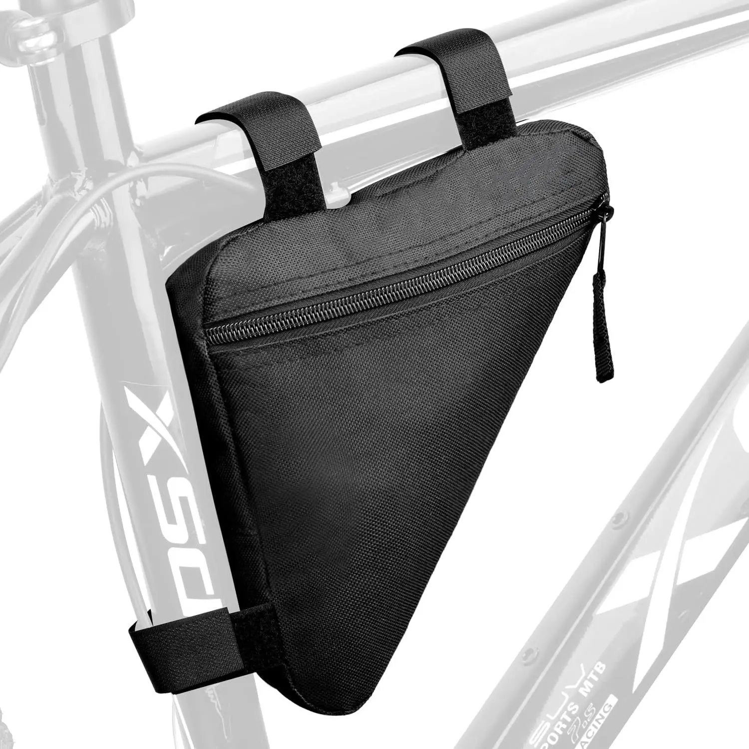 Triangle Top Tube Front Pouch Saddle Bag
