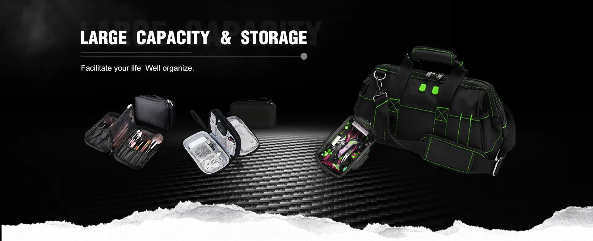 LARGE CAPACITY & STORAGE