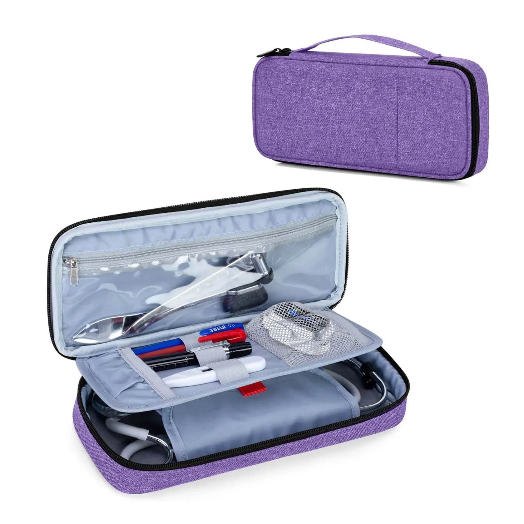 The Stethoscope Case with Inner Divider, Stethoscope Carrying Case