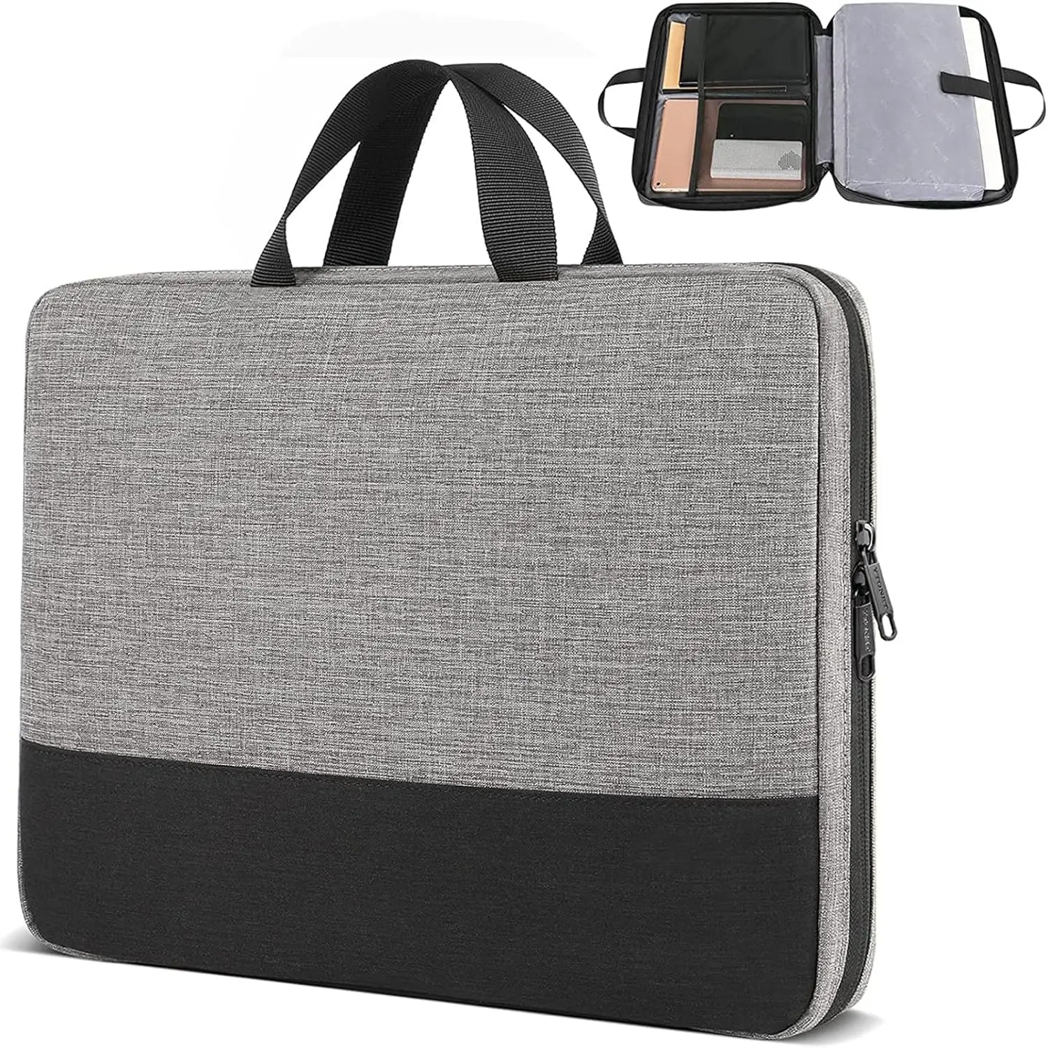 15.6 inch TSA Laptop Bag Laptop Sleeve Water Resistant Computer Case Laptop Carrying Case For Unisex