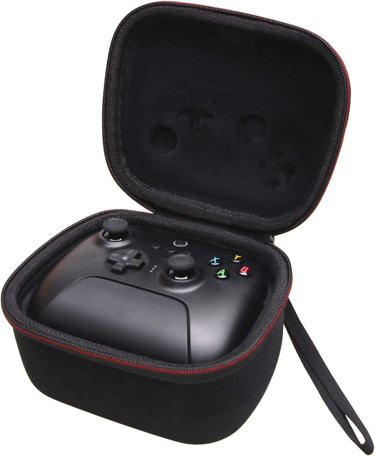 Black Travel EVA case for 8Bitdo Ultimate, Bluetooth Controller with Charging Dock