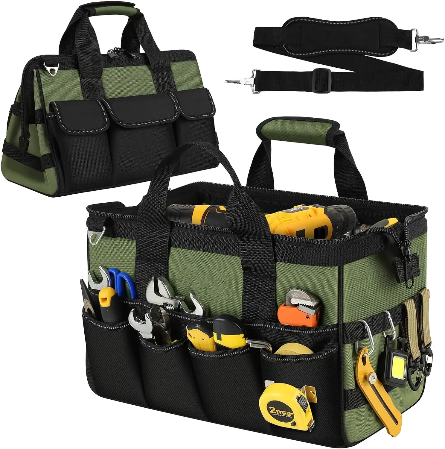 Heavy Duty Tool Bag 15-Inch, 16-Pocket