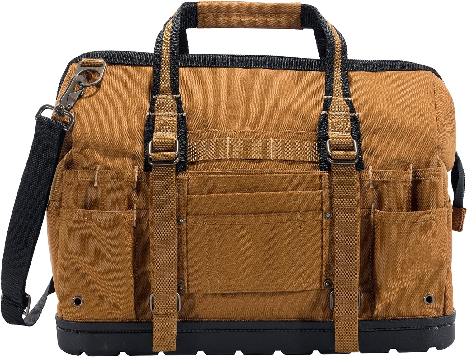 Electronical Tool Bag 18-Inch w/ Molded Base, Brown
