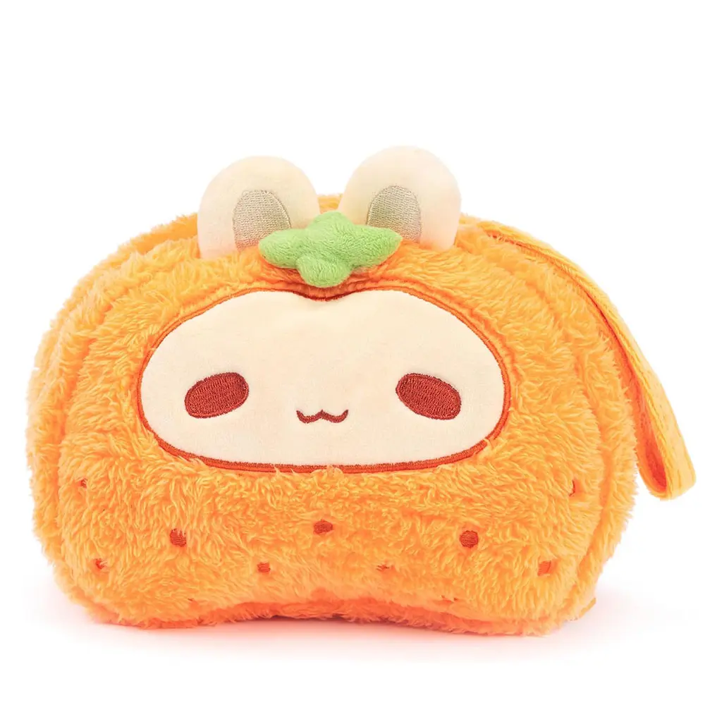 Cute Plush Bag with A Hand Strap,Cartoon Carrying Case Portable Travel Bag Featured Image