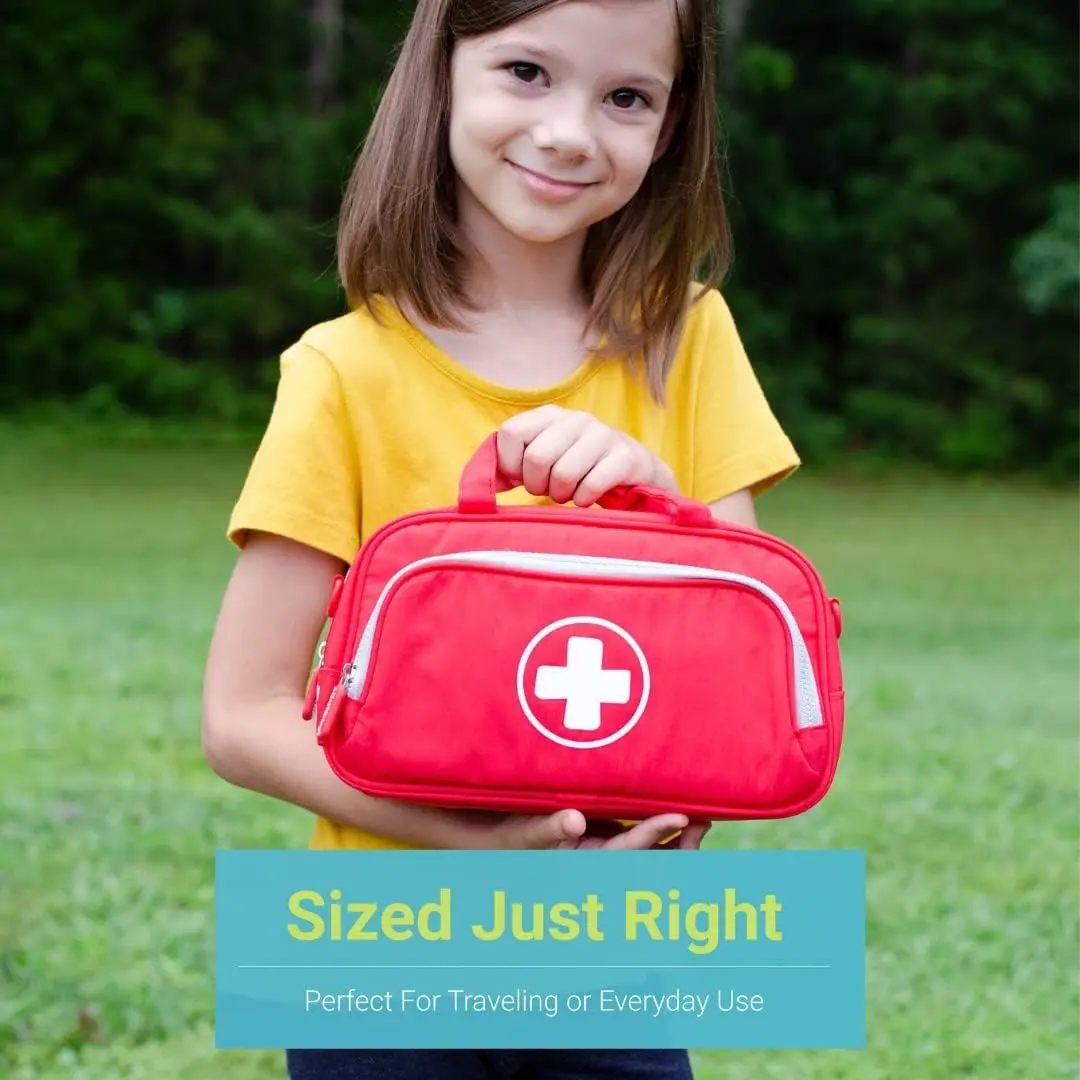 Family Travel Essentials First Aid Empty Supplies Bag