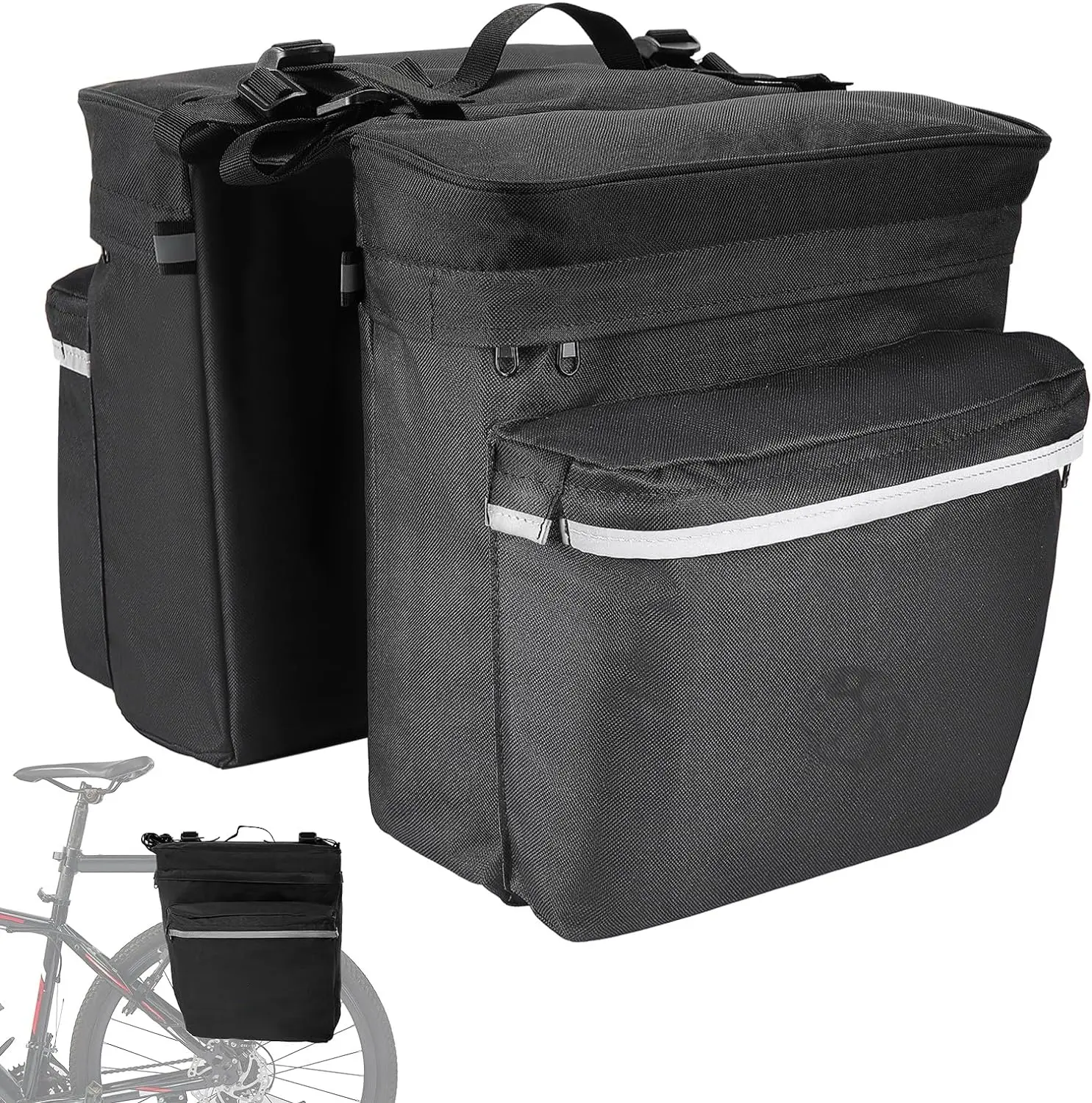 Accessories Panniers for Bicycle Rear Rack Bag