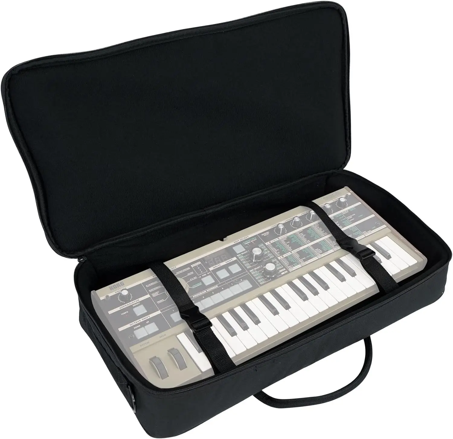 The Black Gig Bag Case 4 DJ/MIDI/Keyboard Controllers/Guitar Pedal Board