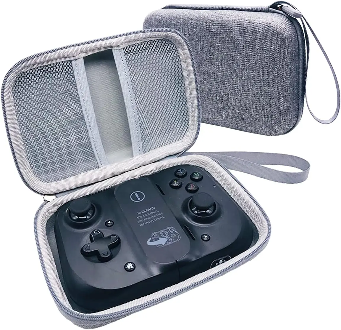 Razer KishiMobile Game Controller Storage Travel case (grey case only), Mobile Game Controller Hard portable bag.
